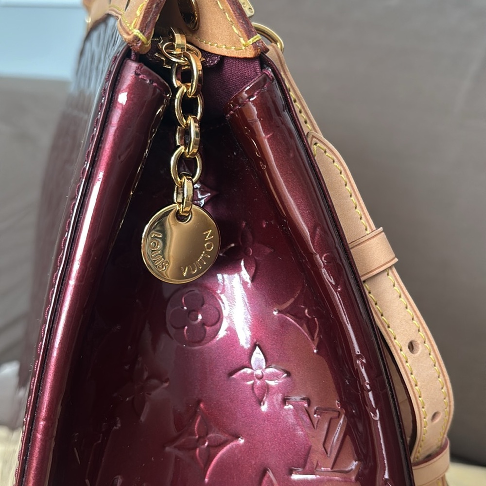 Louis Vuitton Brea GM Rouge Fauviste Vernis - Picture 6 of 15